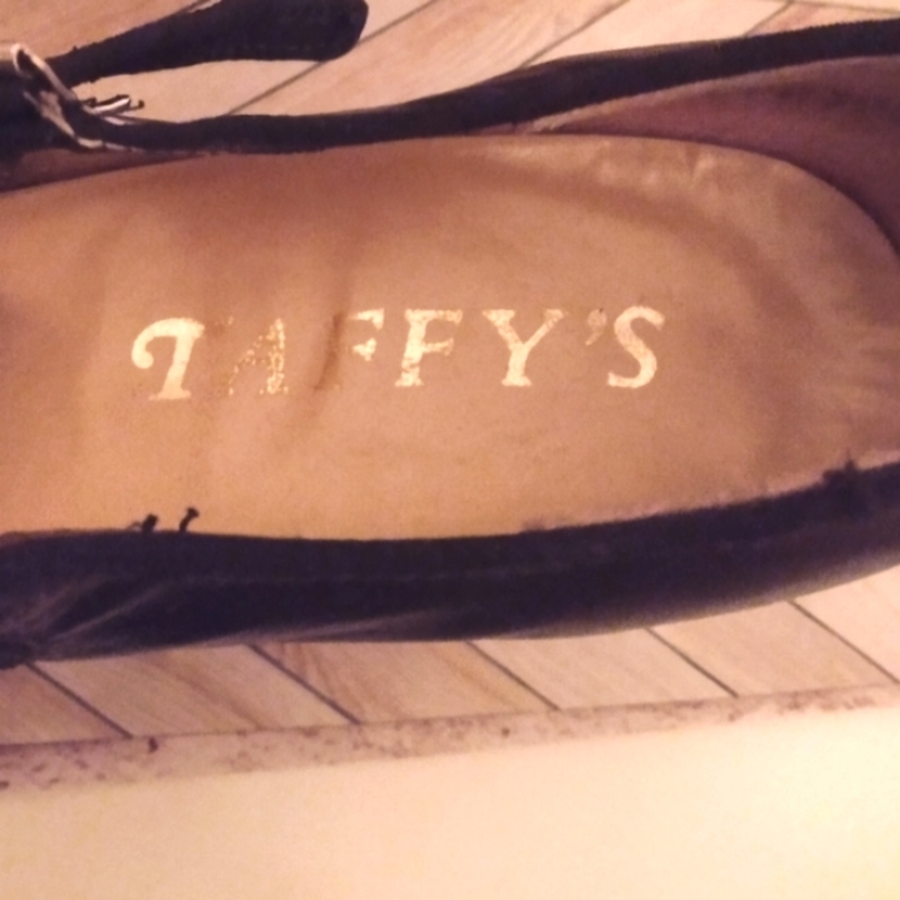 Vtg Taffy's Tap Shoes Size 7.5 Big Girl - Picture 10 of 12